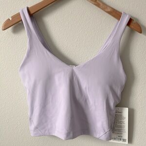 NWT Lululemon Align Tank Top Lilac Ether Size 8